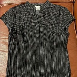 Polka dot blouse East 5th petite